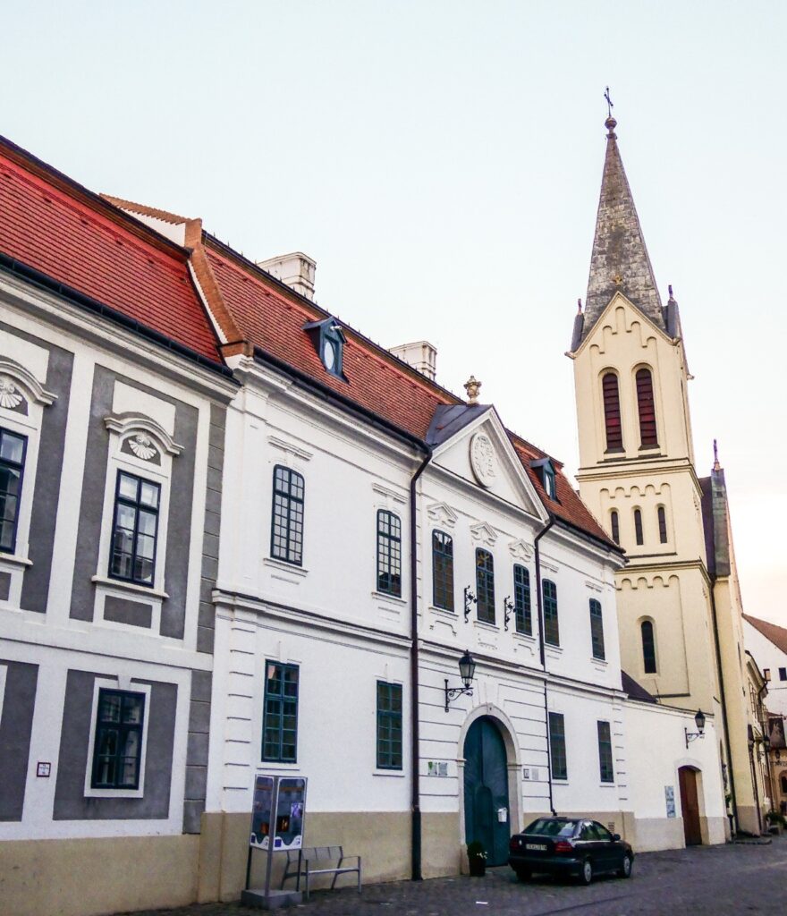 veszprém bíro ház építészet látnivalók